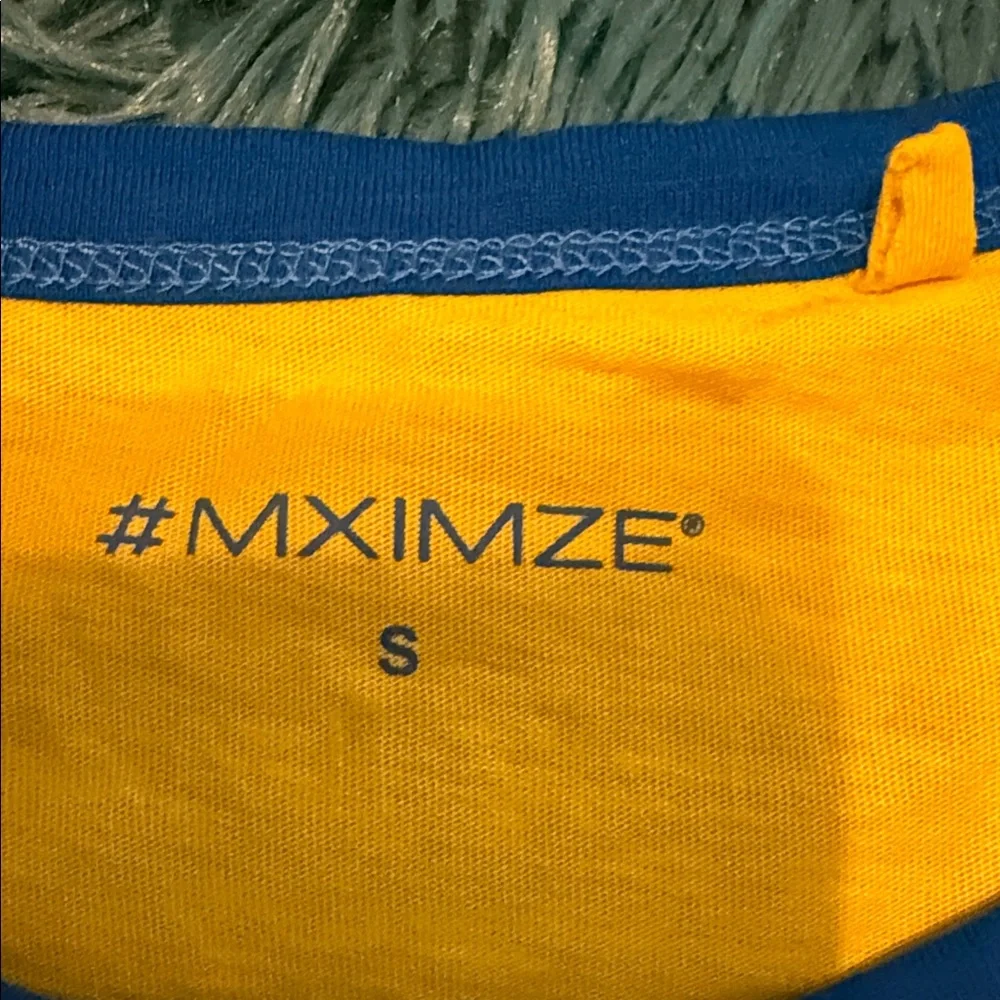 Sweden Yellow Short Sleeve Ringer Tee - Picture 2 of 4